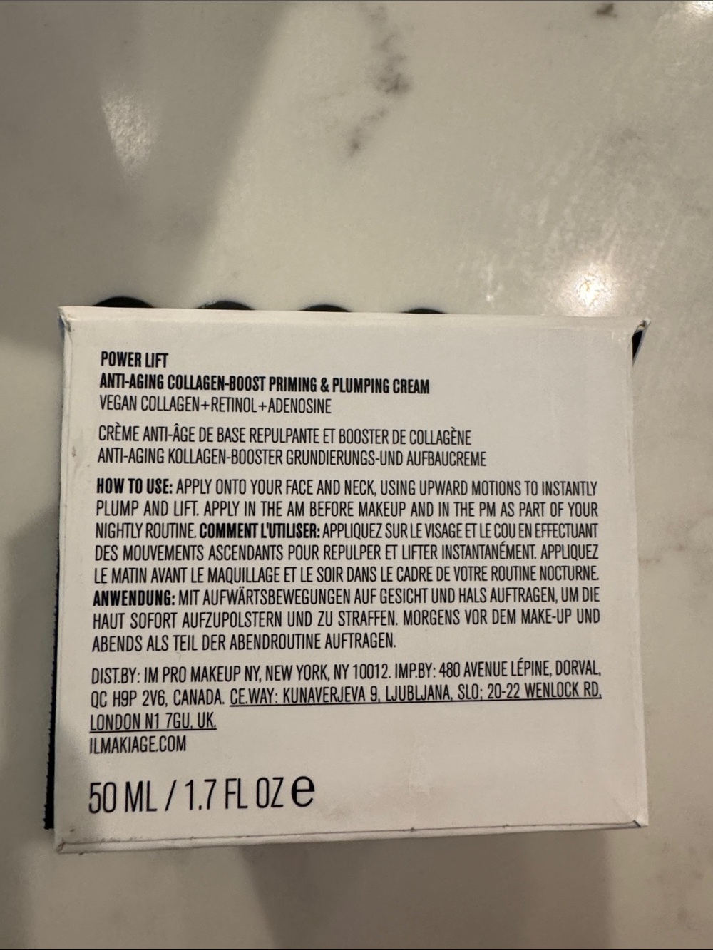 IL MAKIAGE Skin Power Lift Moisturizer - White and Black - Picture 4 of 4